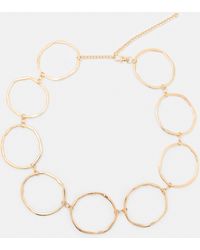 Pull&Bear - Circle Belt - Lyst