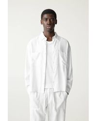 Pull&Bear - Langarmhemd Mit Leinen - Lyst