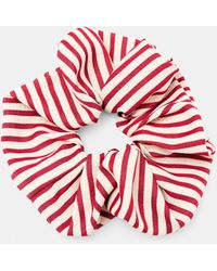 Pull&Bear - Striped Scrunchie - Lyst