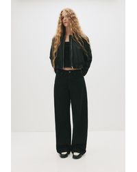 Pull&Bear - Baggy Jeans Gerade Mit Glitzer - Lyst