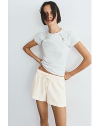 Pull&Bear - Sport-Shorts Mit Elastikbund - Lyst