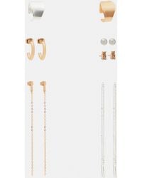 Pull&Bear - Pack Of Ear Cuff Earrings - Lyst