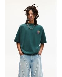Pull&Bear - Shirt Mit Stwd Stickerei - Lyst
