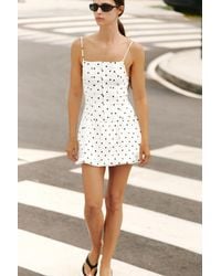 Pull&Bear - Short Corsetry-Inspired Strappy Dress - Lyst