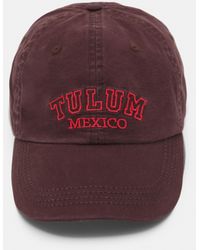 Pull&Bear - Tulum Mexico Graphic Cap - Lyst