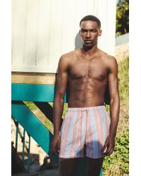 Pull&Bear - Maillot De Bain Rayé - Lyst