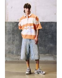 Pull&Bear - Stwd-Poloshirt Mit Streifen - Lyst
