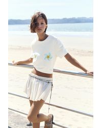 Pull&Bear - T-Shirt Met Tahitiaanse Bloemen - Lyst