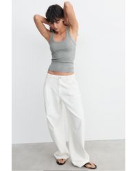 Pull&Bear - Basic Tank Top - Lyst
