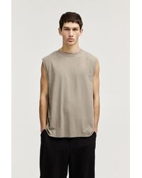 Pull&Bear - Ärmelloses Shirt Washed-Look - Lyst