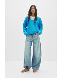 Pull&Bear - Feinstrick-Oversize-Pullover - Lyst