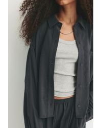 Pull&Bear - Hemd Mit Tasche - Lyst