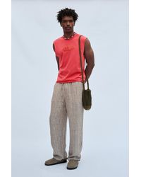 Pull&Bear - Borsa A Tracolla A Righe Crochet - Lyst