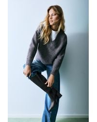 Pull&Bear - Bottes Hautes À Talon - Lyst