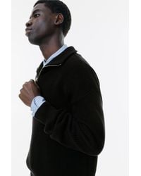 Pull&Bear - Pull Col Zippé - Lyst