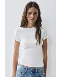 Pull&Bear - Fitted Short Sleeve T-Shirt - Lyst
