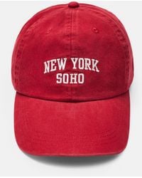 Pull&Bear - New York Graphic Cap - Lyst