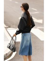 Pull&Bear - Multipocket Schoudertas Met Stippen - Lyst