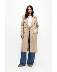 Pull&Bear - Belted Trench Coat - Lyst