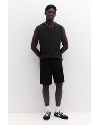 Pull&Bear - Regular Fit Joggingbermuda - Lyst