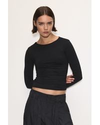 Pull&Bear - Polyamide Open-Back T-Shirt - Lyst