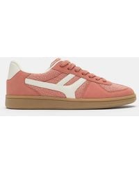 Pull&Bear - Retro Canvas Trainers - Lyst