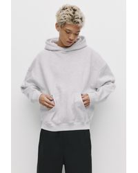 Pull&Bear - Boxy-Kapuzenpullover - Lyst