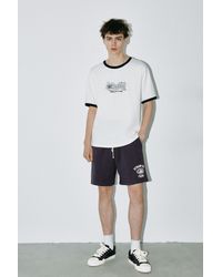 Pull&Bear - One Piece Bermuda Joggers - Lyst