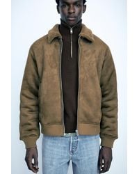 Pull&Bear - Combined Double-Face Jacket - Lyst