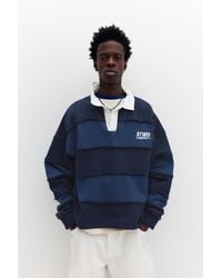 Pull&Bear - Stwd Striped Polo Shirt - Lyst