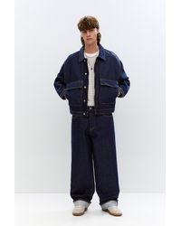 Pull&Bear - Loose Selvedge Baggy Jeans - Lyst