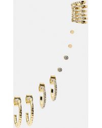 Pull&Bear - Pack Of Ear Cuff Earrings - Lyst