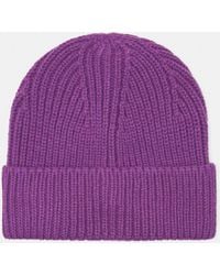 Pull&Bear - Chunky Knit Beanie - Lyst