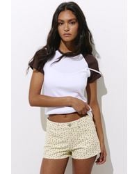 Pull&Bear - Mini Short Met Stippen - Lyst