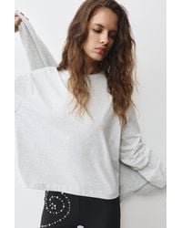 Pull&Bear - Boxy-Fit Long Sleeve T-Shirt - Lyst