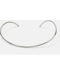 Pull&Bear - Metallic Choker Necklace - Lyst