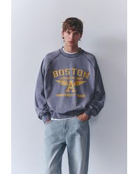 Pull&Bear - Boston Round Neck Sweatshirt - Lyst