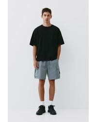 Pull&Bear - Cargo Bermuda Shorts - Lyst