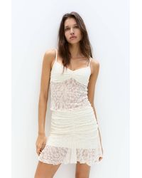 Pull&Bear - Trägertop Mit Spitze - Lyst