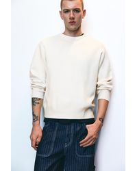 Pull&Bear - Soft Round Neck Jumper - Lyst