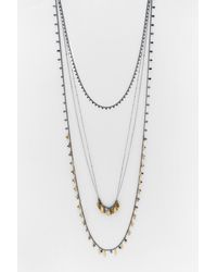 Pull&Bear - 3Er-Pack Halsketten - Lyst