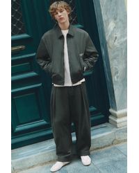 Pull&Bear - Barrel Trousers With Darts - Lyst