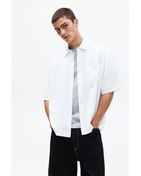 Pull&Bear - Short Sleeve Flowing Shirt - Lyst