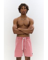 Pull&Bear - Stwd Garment Dye Swimming Trunks - Lyst