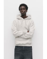 Pull&Bear - Basic Hoodie - Lyst
