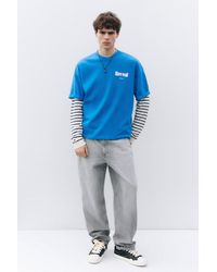 Pull&Bear - Creative Realms Graphic T-Shirt - Lyst