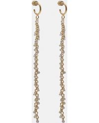 Pull&Bear - Orecchini Lunghi Con Brillantini - Lyst