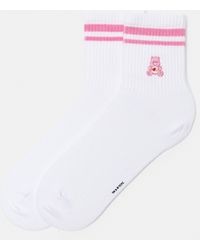 Pull&Bear - Chaussettes Bisounours - Lyst