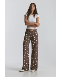 Pull&Bear - Polka Dot Jeans - Lyst
