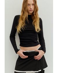 Pull&Bear - High Neck Top - Lyst